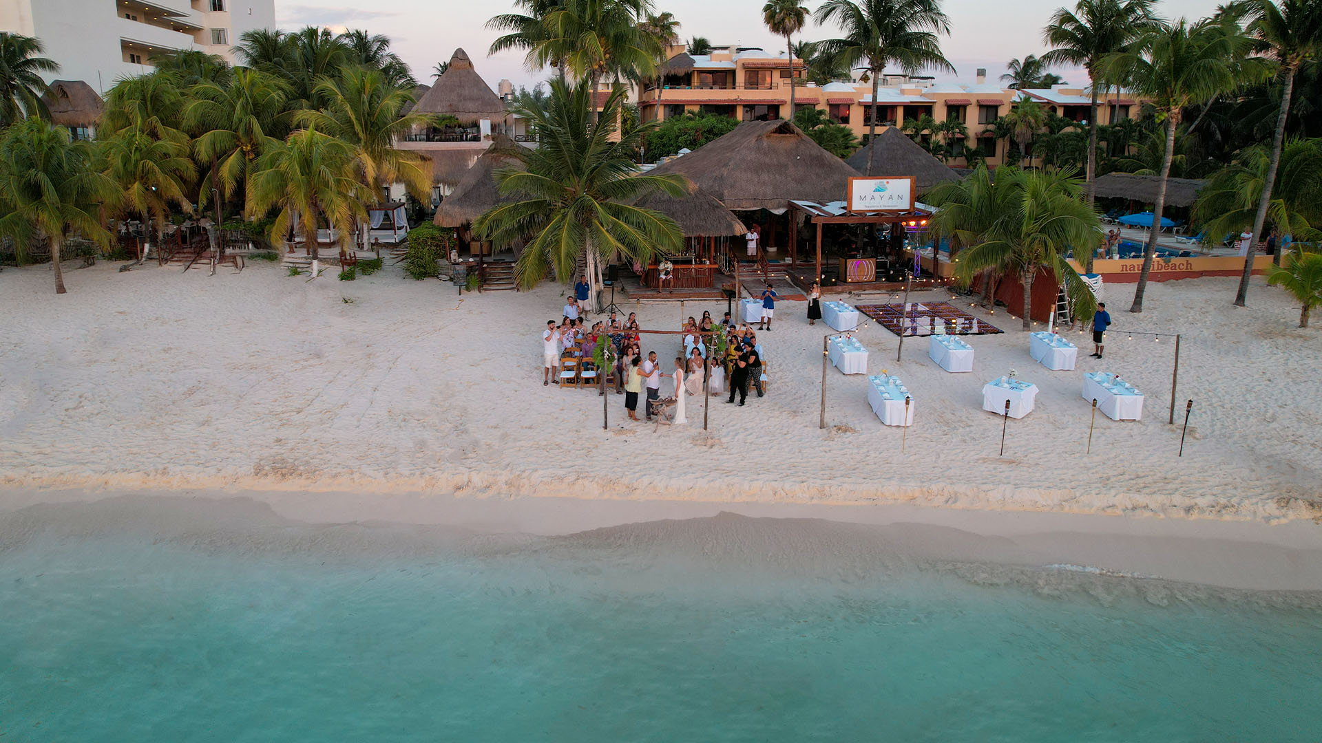 Mayan Beach Club Isla Mujeres - Bodas íntimas en Playa Norte
